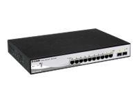 D-link Dgs-1210-10MP commutateur réseau Géré L2/L3 Gigabit Ethernet 10/100/1000, Noir Connexion Ethernet, supp