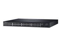 Dell N1548P Géré L3 Gigabit Ethernet 10/100/1000, Noir 1U Connexion Ethernet, supportant l