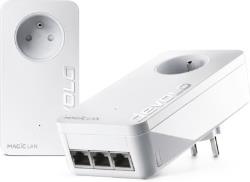 DEVOLO CPL Magic 2 LAN triple Starter Kit - Jusqu'à 2400 Mbits/s