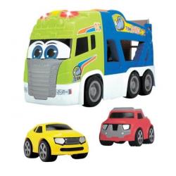 Dickie toys - Camion transporteur 2 voitures