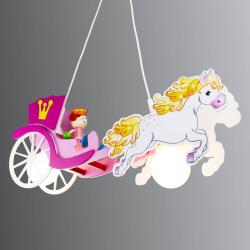 Elobra Suspension Princesse avec cheval et calèche