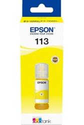 Encre de rechange dorigine jaune Epson 113 EcoTank C13T06B440