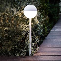 FARO BARCELONA borne lumineuse LED Piccola avec piquet en blanc