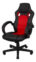 fauteuil de bureau TURBO 2 Noir et rouge