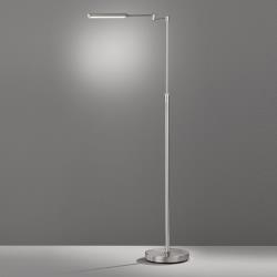 Fischer & Honsel lampadaire LED Nami avec variateur à pied, nickel
