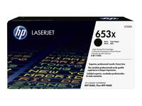 HP 653X - a rendement eleve - noir - originale - LaserJet - cartouche de toner (CF320X)