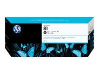 HP 81 - noir par coloration - originale - DesignJet - cartouche d'encre