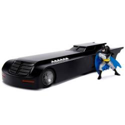 Jada Toys 1/24 - Batmobile Batman - Aminated Tv Series - Avec Figurine - 30916BK