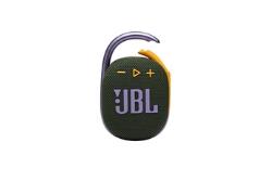 Enceinte Bluetooth JBL Clip 4 JBLCLIP4GRN étanche à leau, étanche à la poussière olive, lilas, jaune