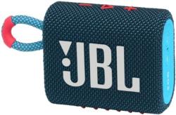 Enceinte Bluetooth JBL Go 3 JBLGO3BLUP étanche à leau, étanche à la poussière bleu, rose