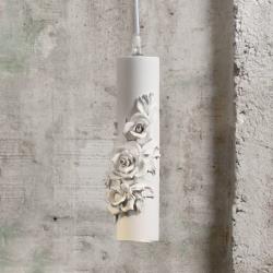 Karman Suspension LED design Capodimonte en céramique