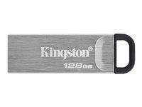 KINGSTON Clé USB DataTraveler® Kyson 128Go - Avec élégant boîtier métal sans capuchon
