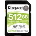 Cartes mémoire KINGSTON Canvas Select Plus microSDXC UHS-I 512 Go