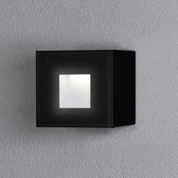 Konstmide applique d'extérieur LED Chieri, 8 x 8cm, noire