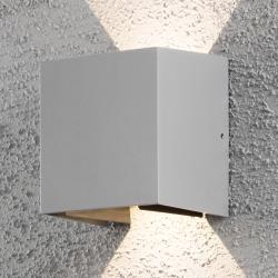 Konstmide applique d'extérieur LED Cremona 13cm grise