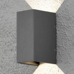 Konstmide applique d'extérieur LED Cremona 8cm anthracite