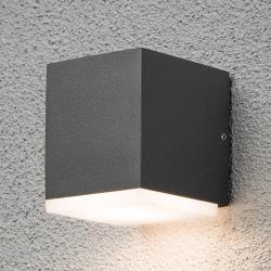 Konstmide applique d'extérieur LED Monza carrée 1 lampe