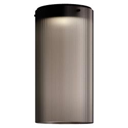 Kundalini Giass - plafonnier LED, 25cm, gris