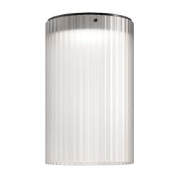 Kundalini Giass - plafonnier LED, 30cm, blanc