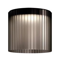 Kundalini Giass - plafonnier LED, 40cm, gris