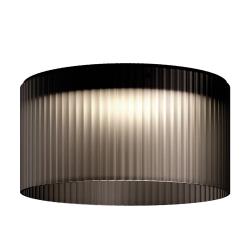 Kundalini Giass - plafonnier LED, 50cm, gris