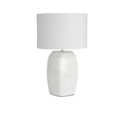 Lampe à poser H. 62,5 cm LUBEN blanc