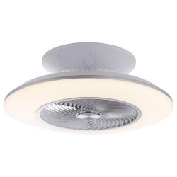 LED ventilateur de plafond télécommande lumière dimmable lampe de lumière du jour minuterie de ventilateur avant / arrière lumières direct 14445-55