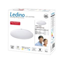 Ledino plafonnier LED Altona MN3, blanc neutre 32,8cm
