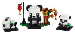 LEGO BrickHeadz 40466 Les pandas du Nouvel An chinois
