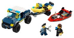 Lego City - Le Transport De Bateau De La Police D