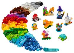 SET de construction créatif avec pierres transparentes LEGO CREATOR 11013 Nombre de LEGO (