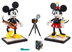 LEGO Disney 43179 Personnages à construire Mickey Mouse et Minnie Mouse