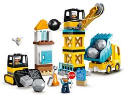 Chantier avec ampoule de démolition LEGO DUPLO 10932 Nombre de LEGO (pièces)56