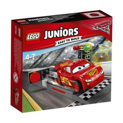 Lego Juniors Disney Pixar Cars 3 - Le propulseur de Flash McQueen - 10730