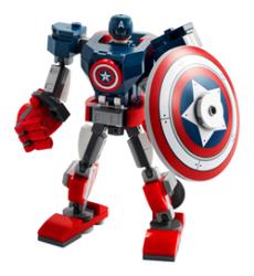 LEGO MARVEL SUPER HEROES 76168 Capitaine America Mech Nombre de LEGO (pièces): 121