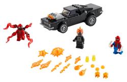 LEGO MARVEL SUPER HEROES 76173 SPIDER-Man et Ghost Rider vs. Carnatage Nombre de LEGO (pièces): 212