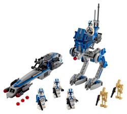 75280 LEGO STAR WARS Clone Troopers de la 501. Leion