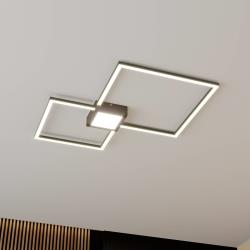 Lindby Duetto plafonnier LED anthracite 28W