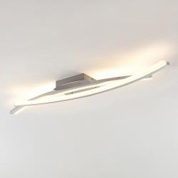 Lindby Elarit plafonnier LED, chromé