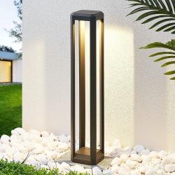 Lucande borne lumineuse LED Fery en anthracite, 80cm