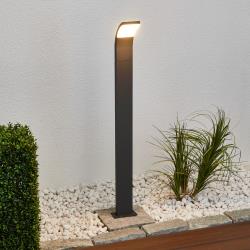 Lucande borne lumineuse LED gris graphite Timm 100cm