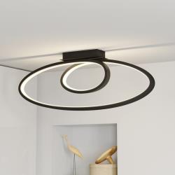 Lucande Bronwyn plafonnier LED, 98cm