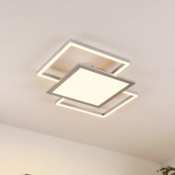 Lucande Ciaran plafonnier LED, carrés