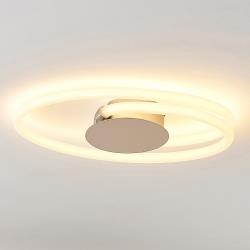 Lucande Ovala plafonnier LED, 53cm