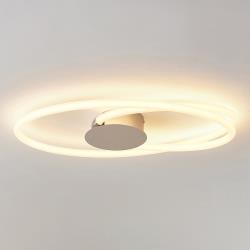 Lucande Ovala plafonnier LED, 72cm