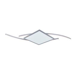 Lucande Tiaro plafonnier LED angulaire 56,6cm CCT