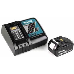 Makita DHP 485 RM1J Perceuse visseuse à percussion sans fil 18 V Li-Ion + 1x Batterie 4,0 Ah + Chargeur + Coffret de transport