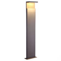 Mantra borne lumineuse LED Ruka avec élément bois, 100cm