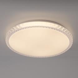 Mantra plafonnier LED Naxos, dim., chang. couleur blanc