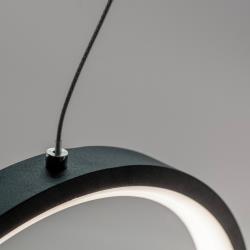 Mantra Suspension LED Kitesurf à 2 lampes, noire